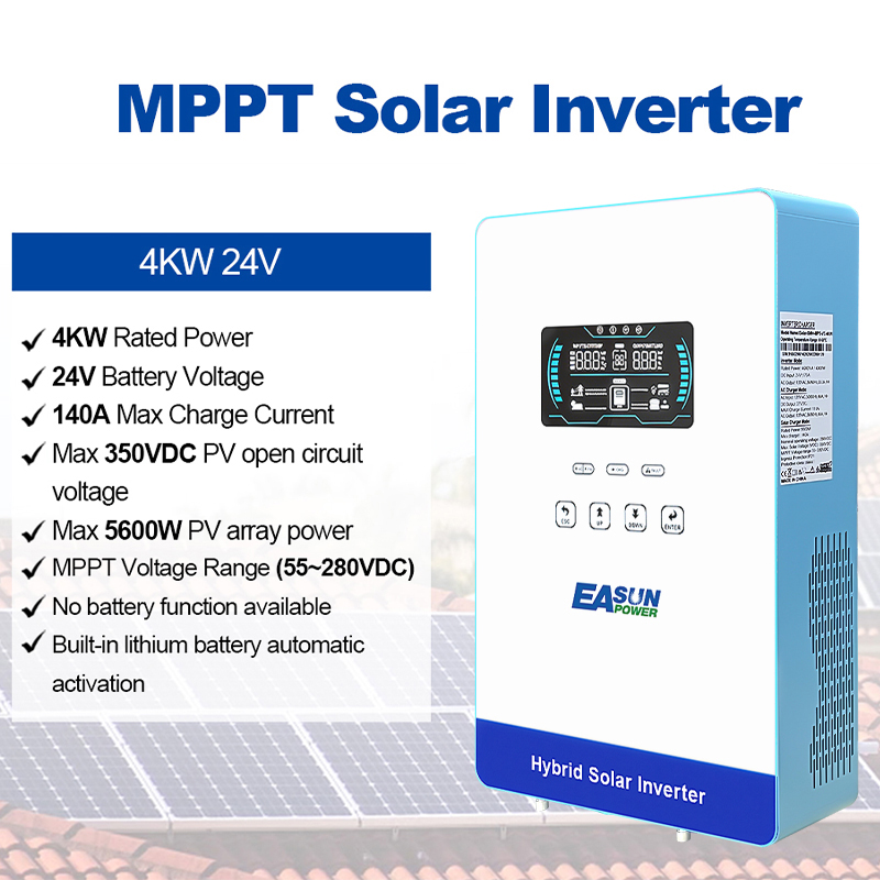 EASUN POWER 4000W 120Vオフグリッドソー - Grid Tie Inverter Limiter 2000W のレビューと価格