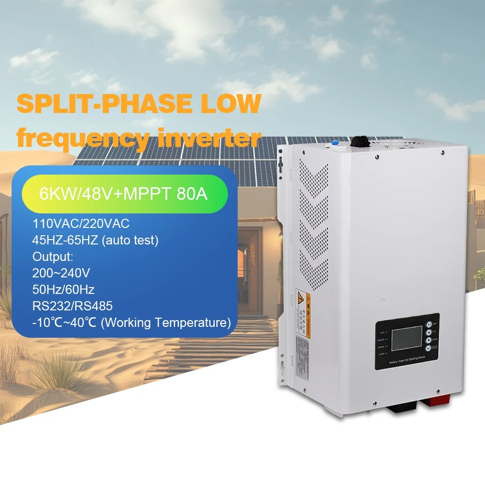 6000W純正弦波ソーラーインバーター 48Vオフグリッド  - Off Grid Solar Inverter 48V 6000W のレビューと価格