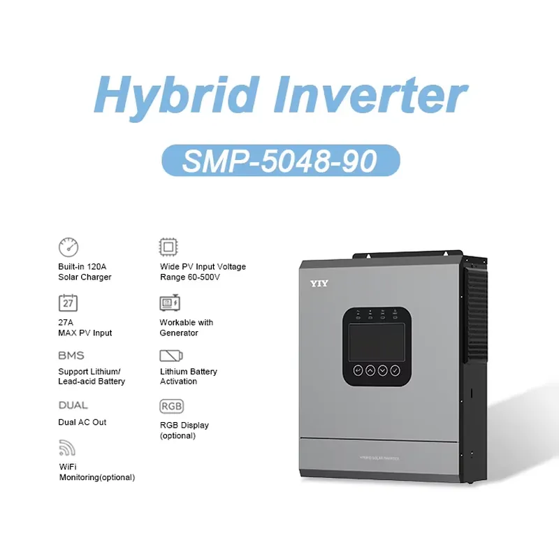 5Kw 6Kw 6.2Kw オフグリッドMPPTソーラーイン - Off Grid Solar Inverter 48V 6000W のレビューと価格