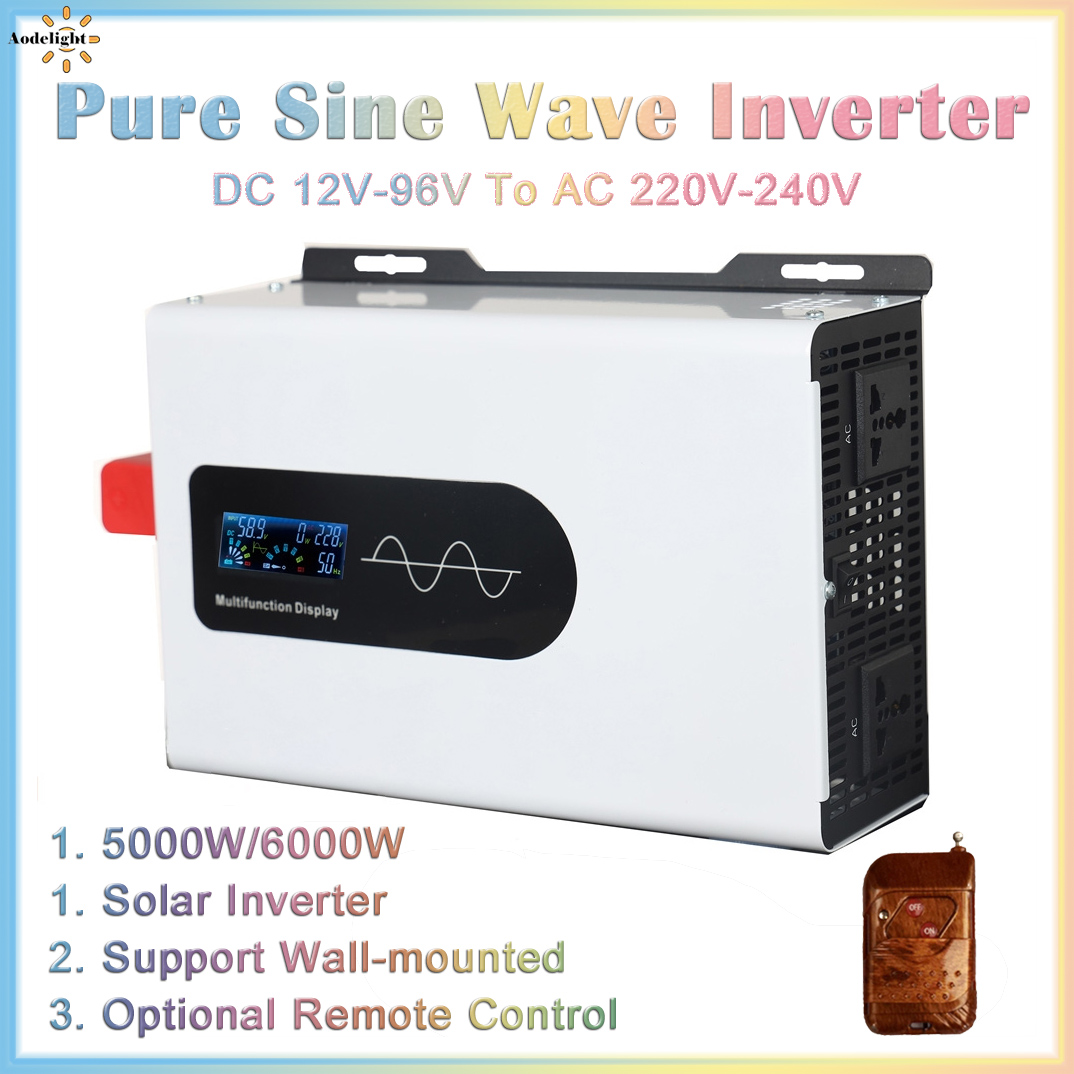純粋な正弦波インバーター12V,220V,5000W,600 - Off Grid Solar Inverter 48V 6000W のレビューと価格