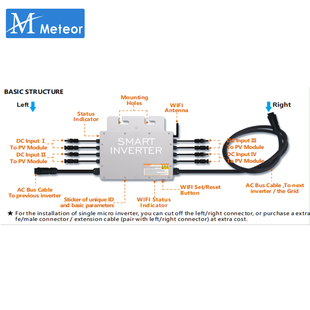 ソーラーグリッド接続マイクロインバーター,スマートアプリケー - Micro Inverter 1400W Solar Grid Tie のレビューと価格