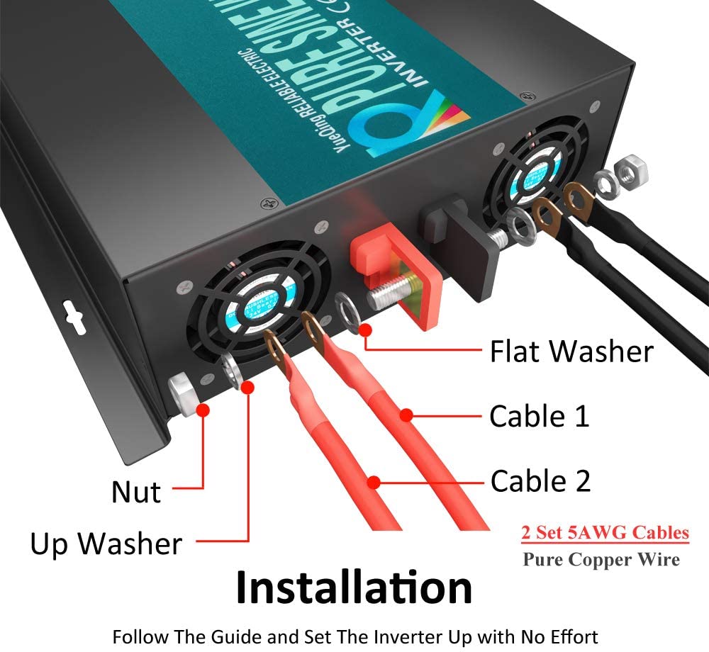 純粋な正弦波インバーター,3000w,24v,220v,ソー - Inverter Pure Sine Wave 60Hz 120V 3000W のレビューと価格