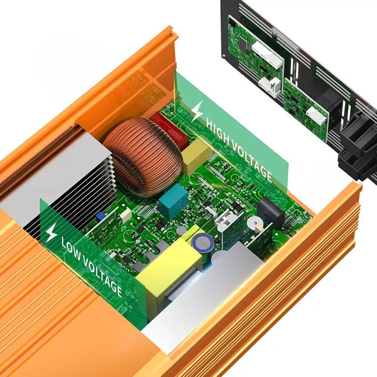 -5000W ソーラーピュアサインウェーブインバーター オフ - Pure Sine Wave Inverter 5000W 48V 220V のレビューと価格