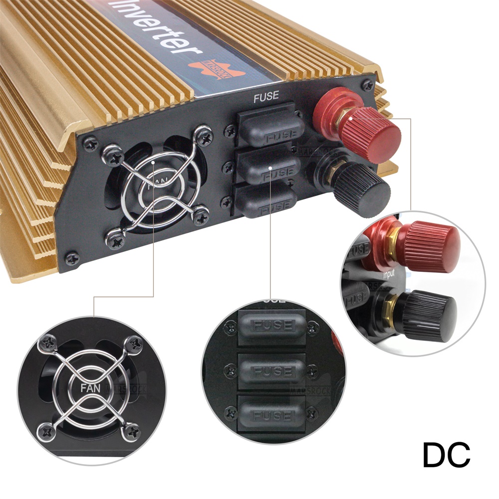 1400ワット10.5-50VDCにAC90-140vまたは - Micro Inverter 1400W Solar Grid Tie のレビューと価格
