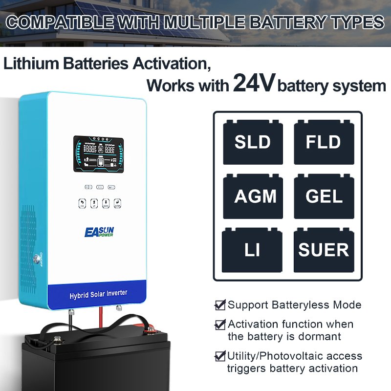 EASUN POWER 4000Wソーラーインバーター 12 - Grid Tie Inverter Limiter 2000W のレビューと価格