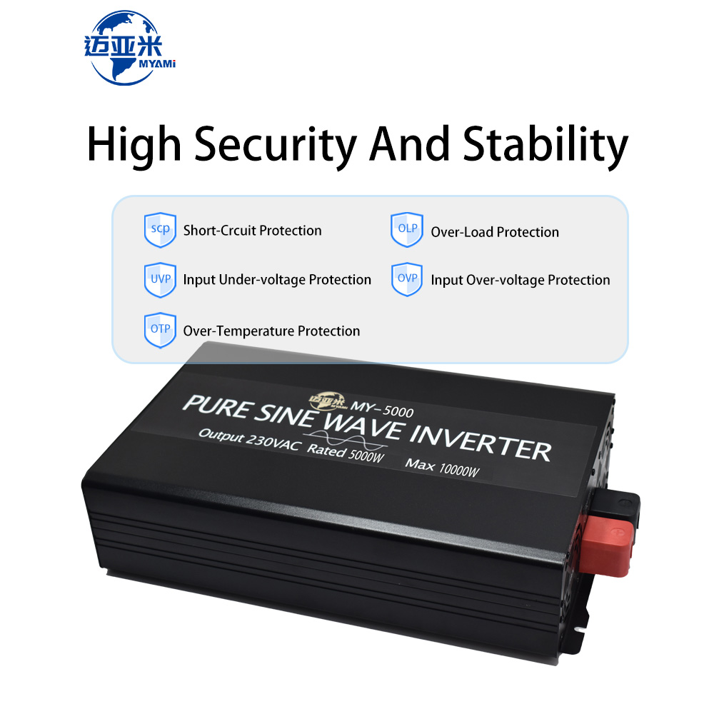 Myami-純粋な正弦波カーインバーター,24v 48v 6 - Pure Sine Wave Inverter 5000W 48V 220V のレビューと価格