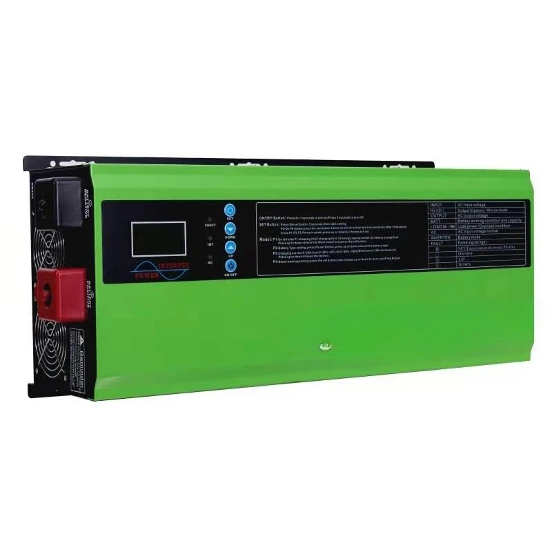 ソーラーインバーター＆コンバーター ハイブリッド 5kw 6 - Off Grid Solar Inverter 48V 6000W のレビューと価格